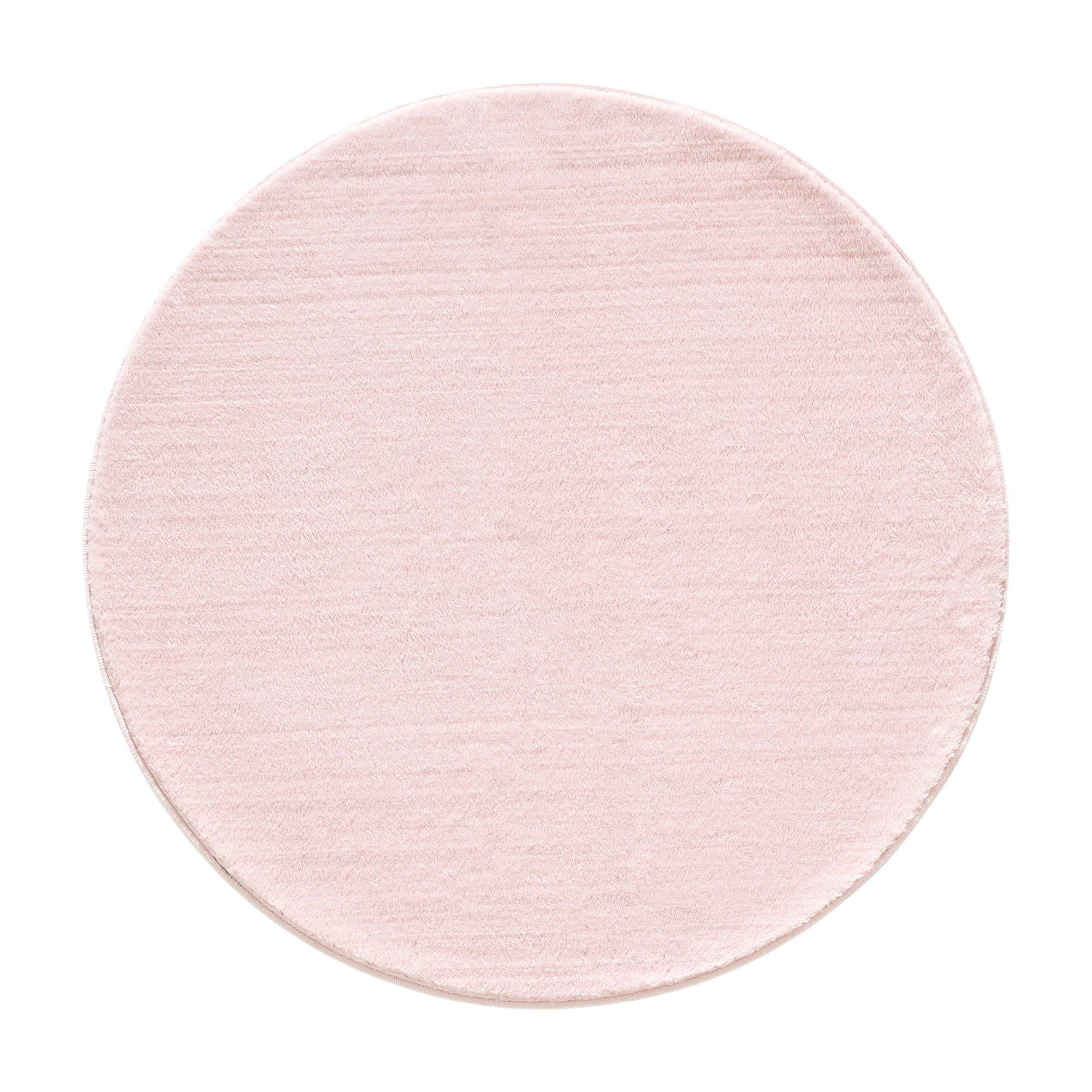 Einfarbiger Hochwertiger Neutraler Rosa Premium-Teppich