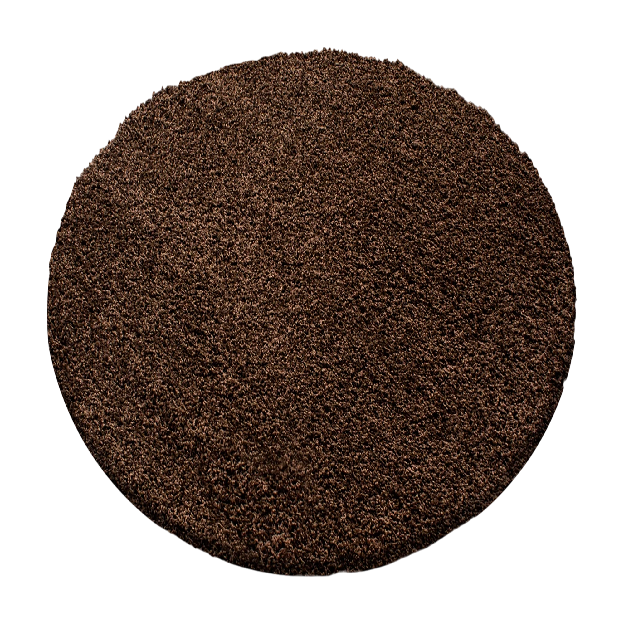Minimalistisch Einfarbig Gemütlich Zottelig | Braun