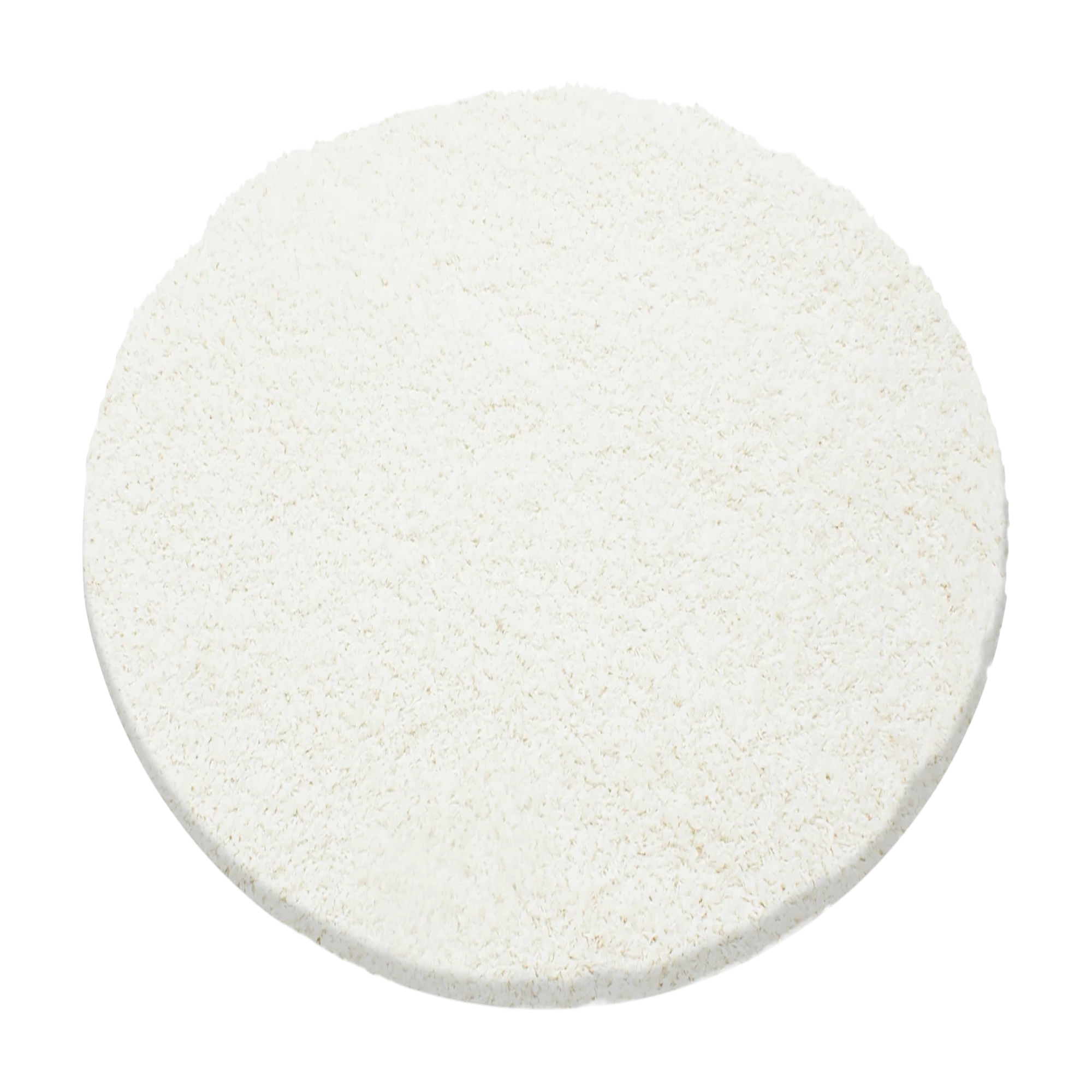 Minimalistisch Einfarbig Gemütlich Zottelig | Creme