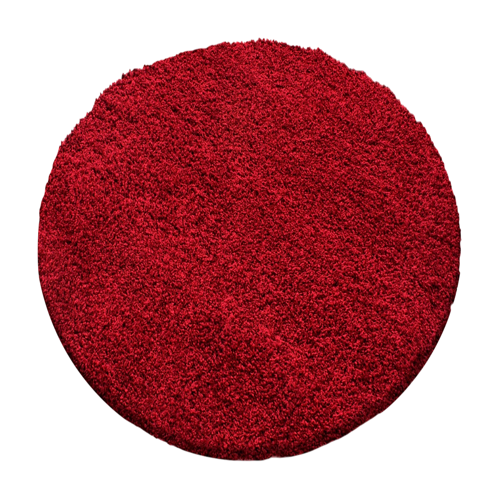 Minimalistisch Einfarbig Gemütlich Zottelig | Rot