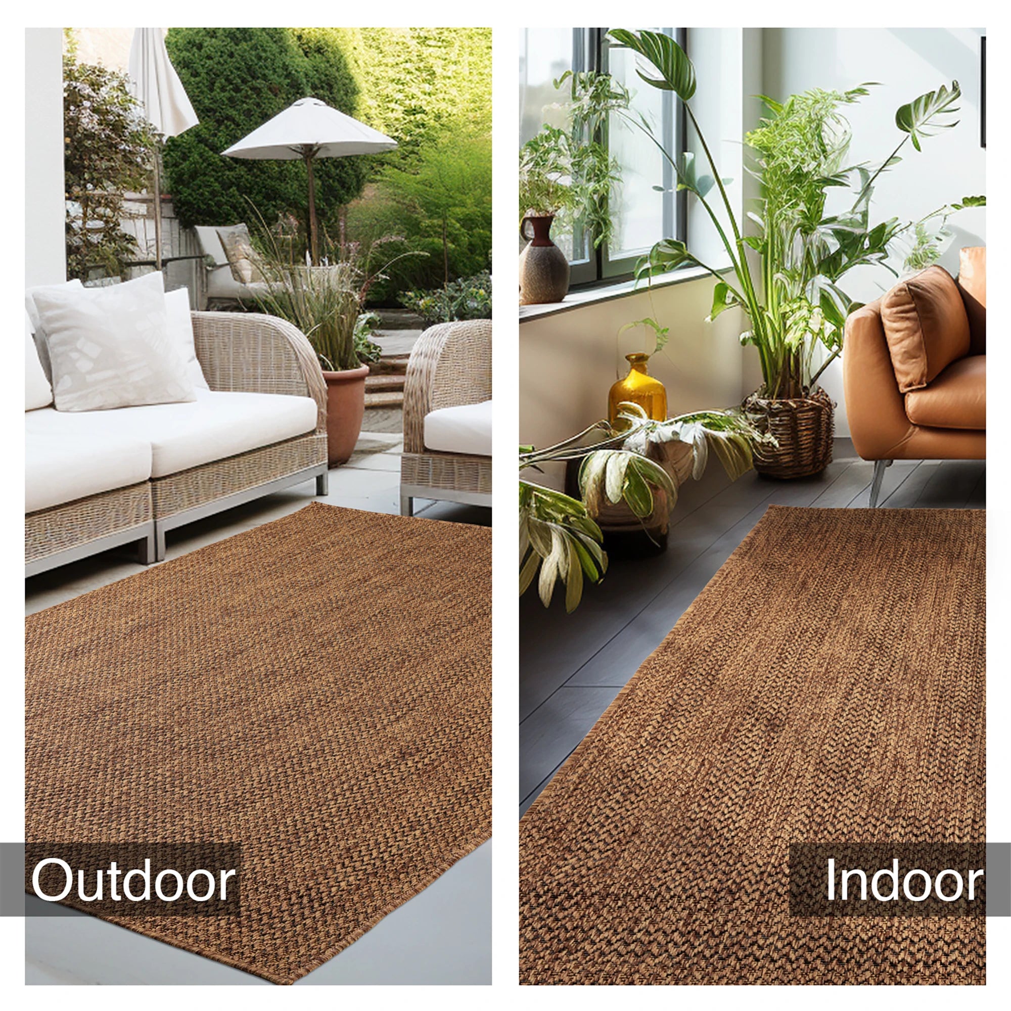 Vintage Kupfer Outdoor Teppich