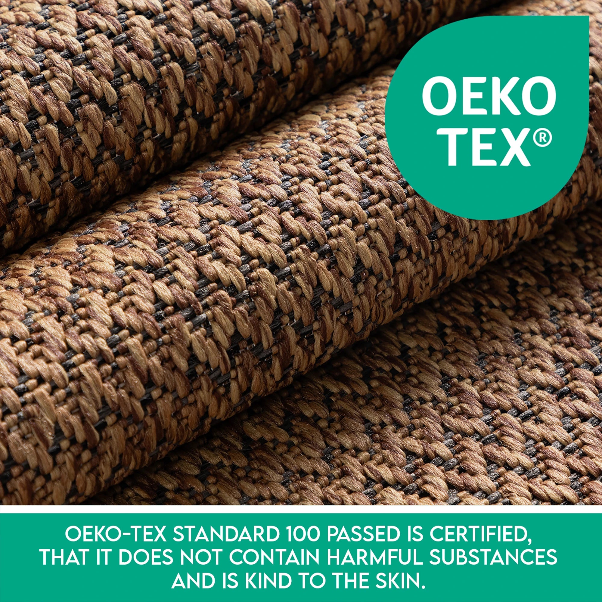 Vintage Kupfer Outdoor Teppich