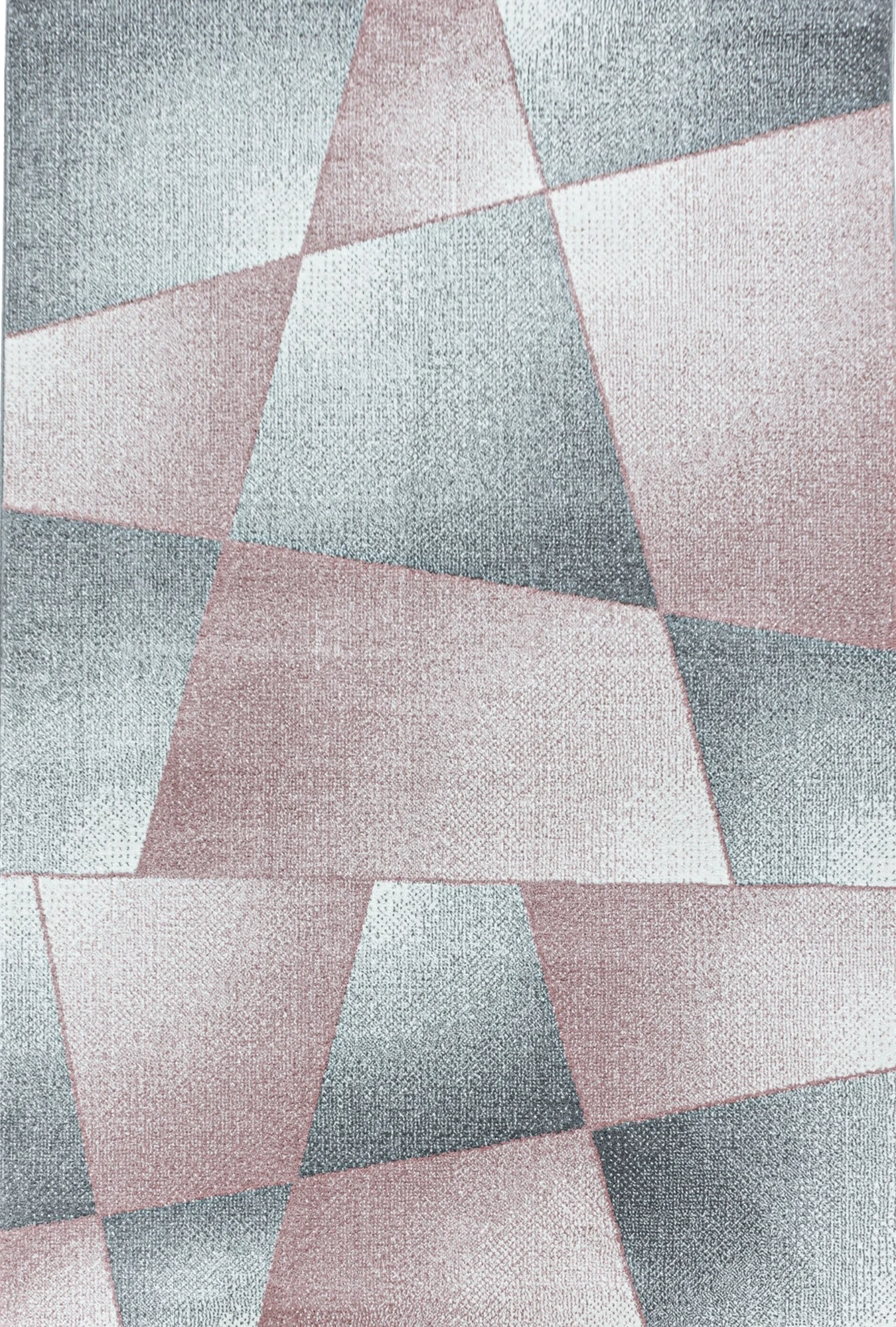 Teppich Mit Geometrischem Scherbenmuster | Rosenteppich