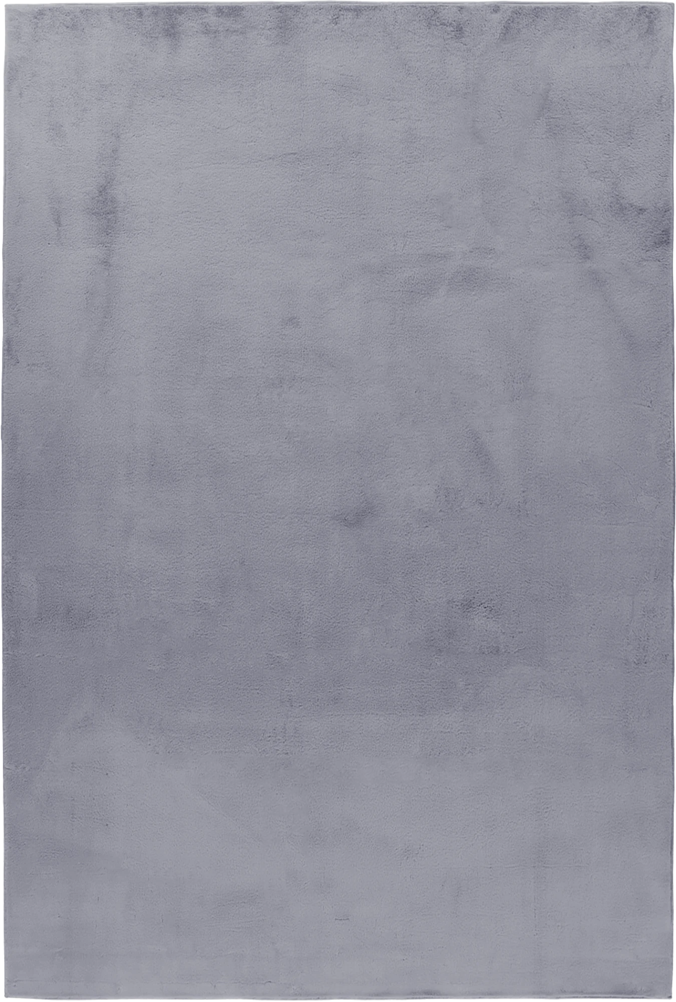 Gemütlicher und weicher Flauschiger Teppich | Grau