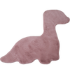 Dino Form Teppich | Rosa Rosa