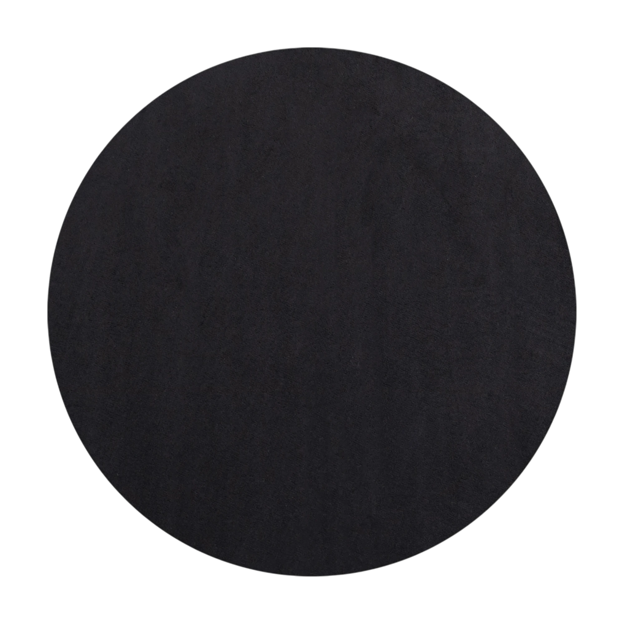 Hochwertiger Einfarbiger Dekoteppich | Anthrazit