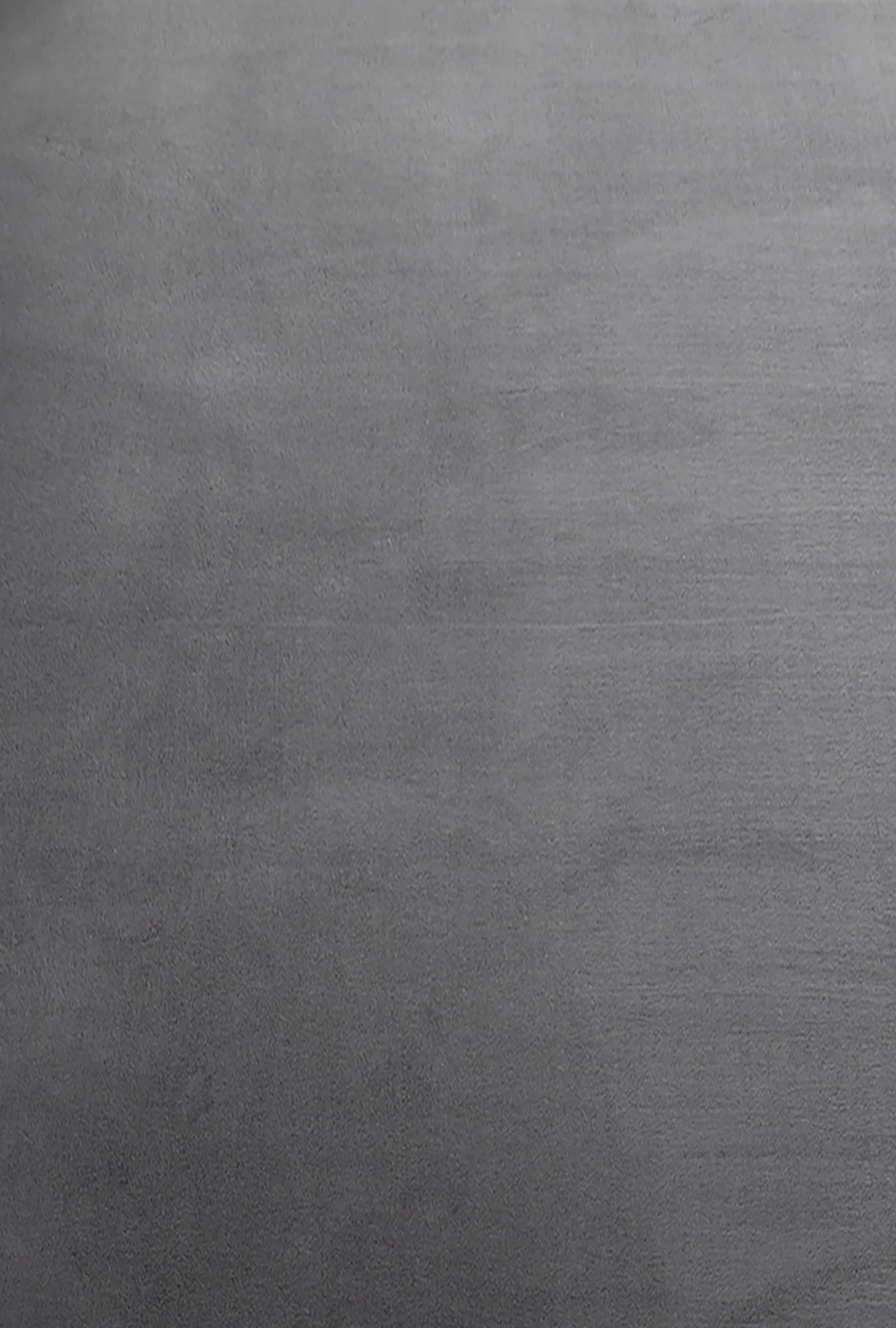 Hochwertiger Einfarbiger Dekoteppich | Grau