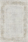 Alabaster Chiffre Relikt Teppich Elfenbein