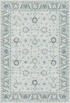 Veda Salbei Azur Teppich  Azurblau