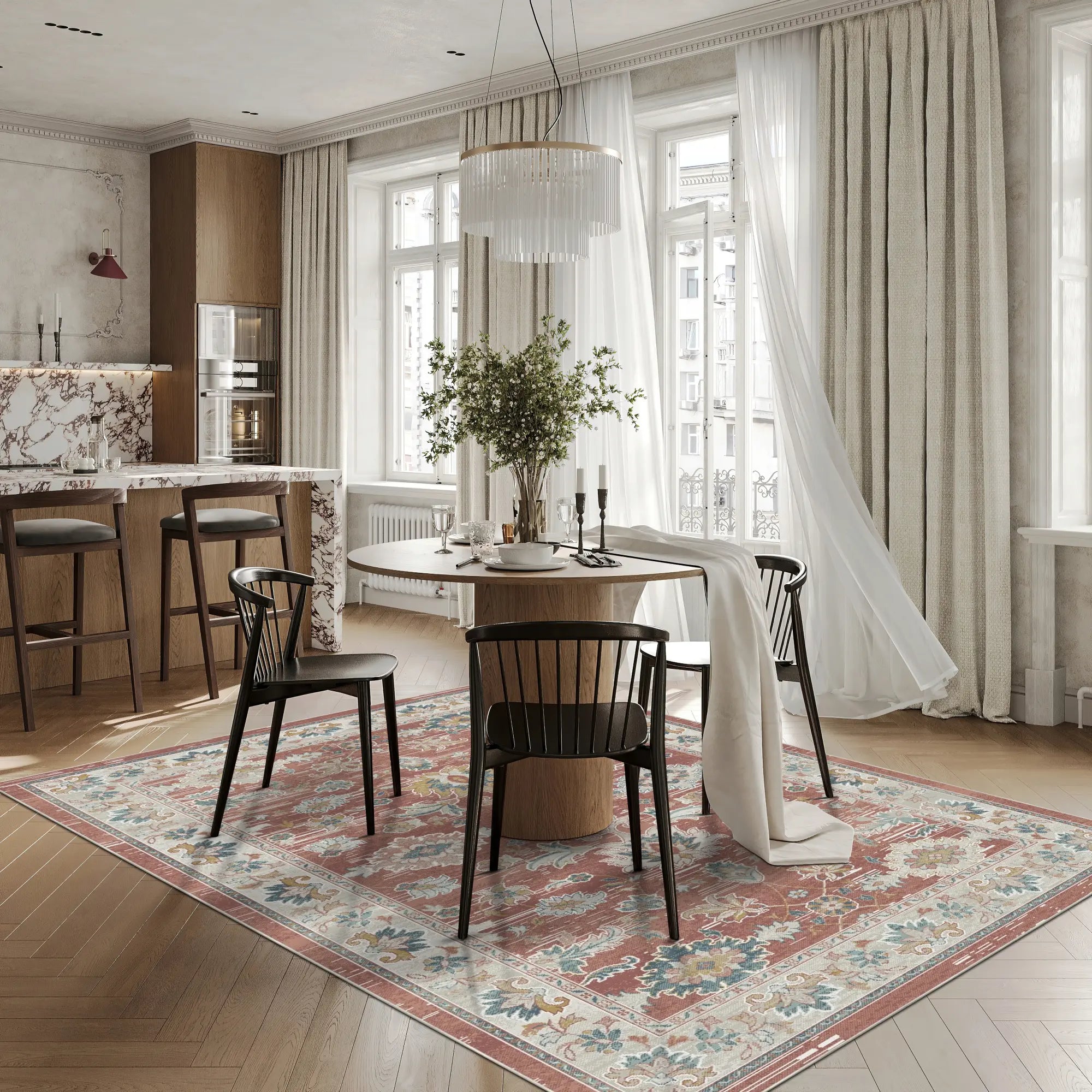 Teppich Ember Terracotta