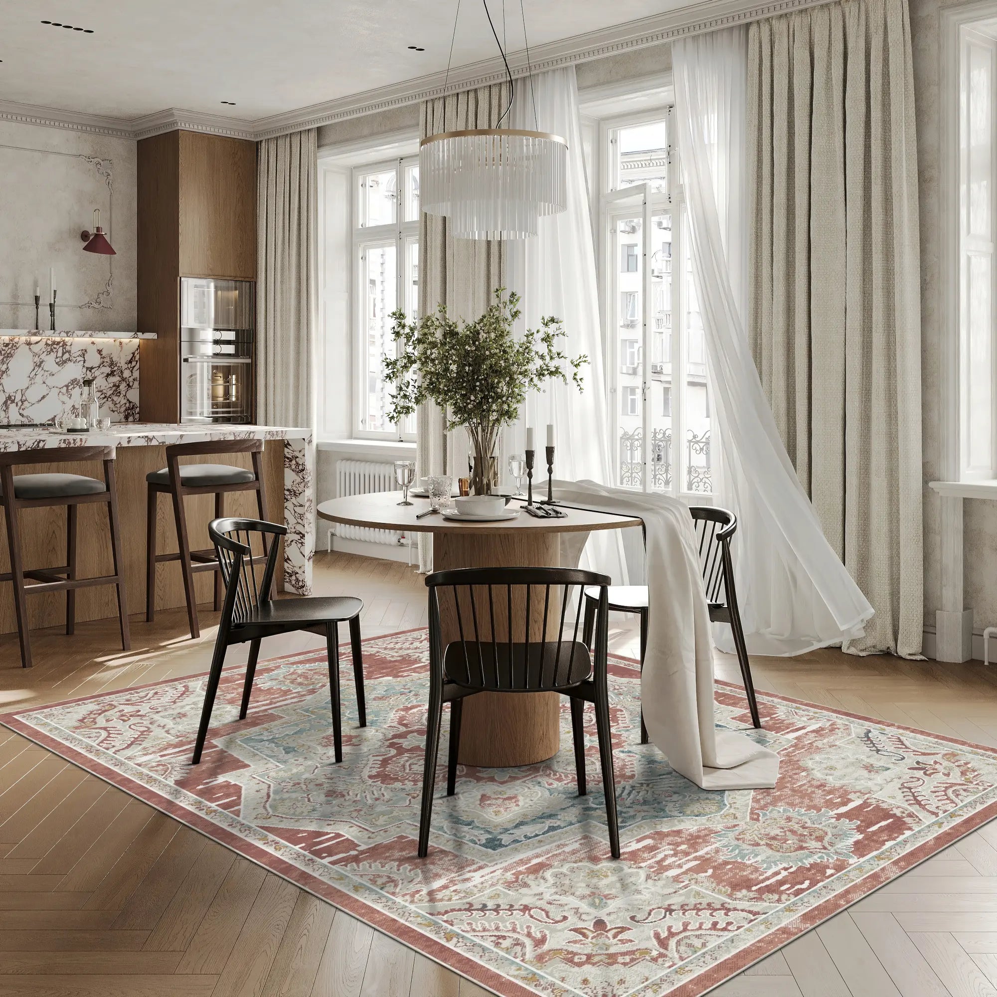 Wüstenthron Mosaik Terrakotta