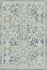 Dynasty Distressed Trellis Blau 