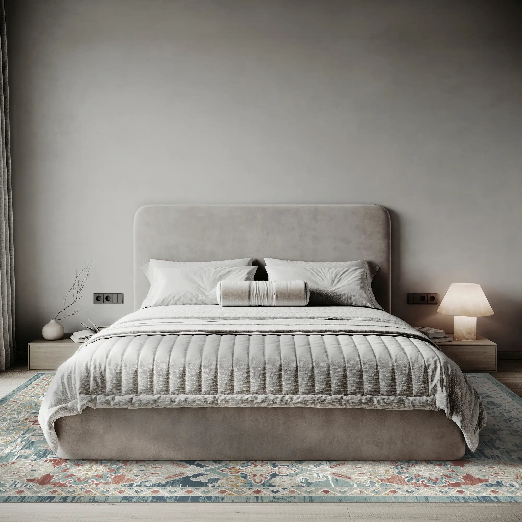 Dynastie Heritage Damast Blau