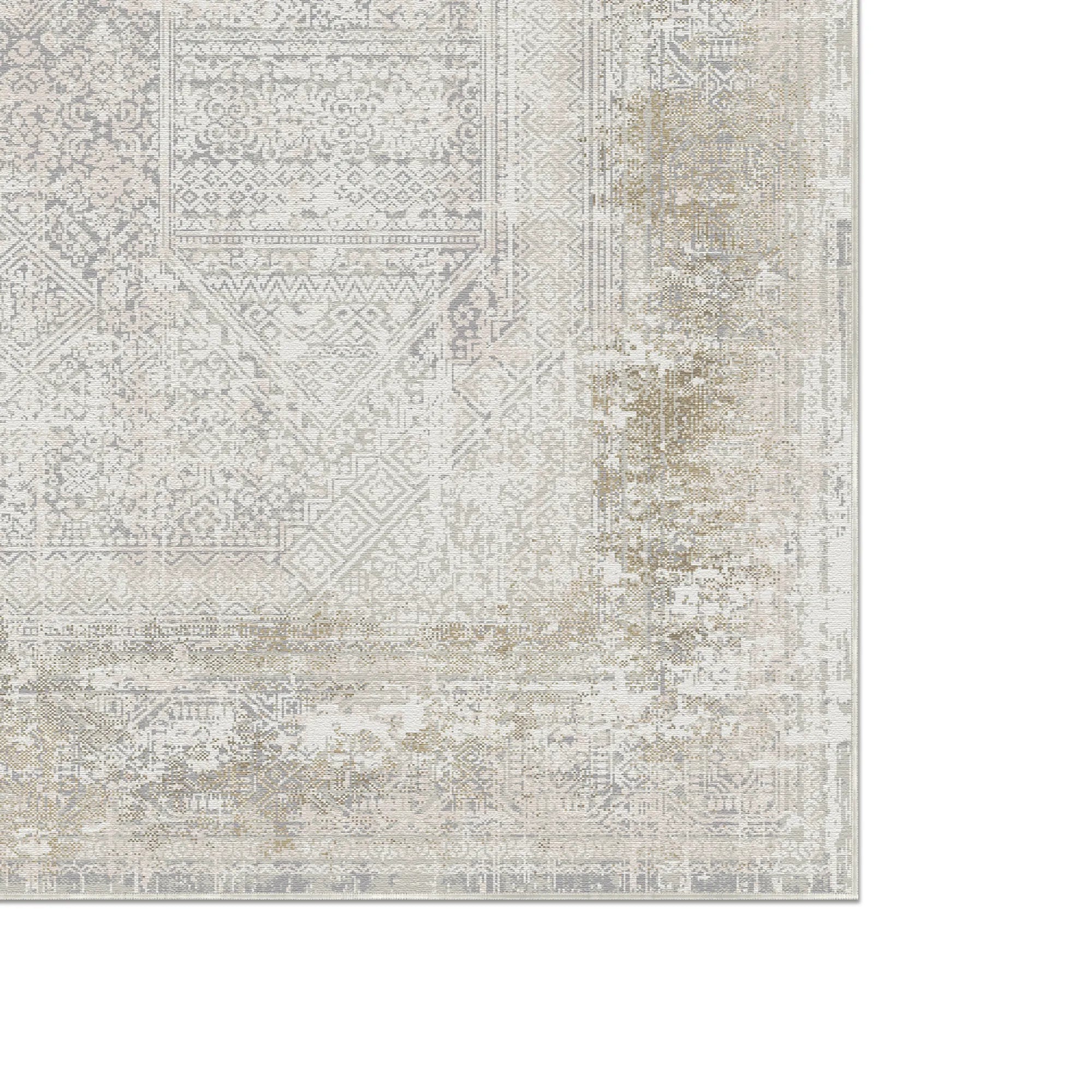Alabaster Chiffre Relikt Teppich