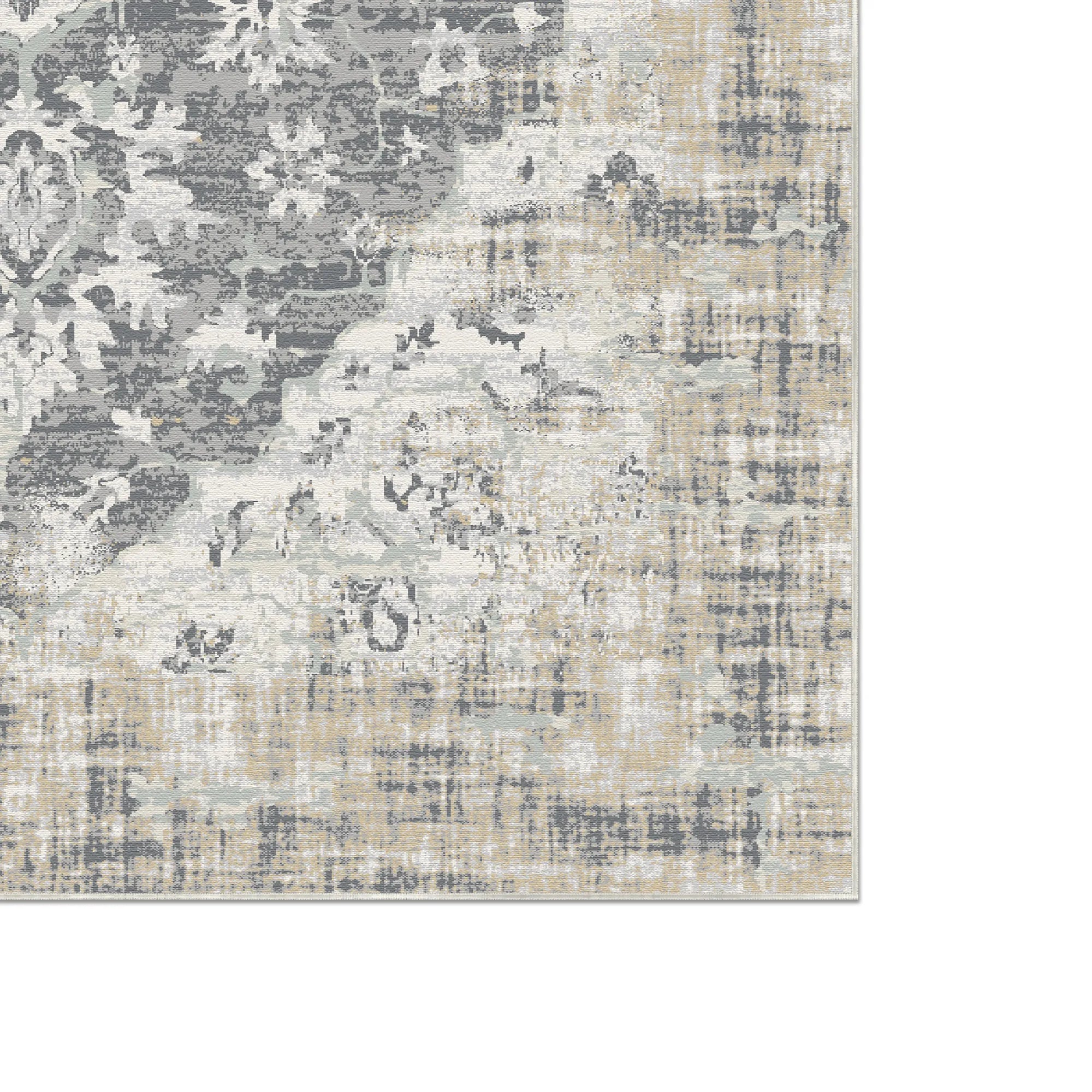 Leuchtendes Kohle Mirage Teppich