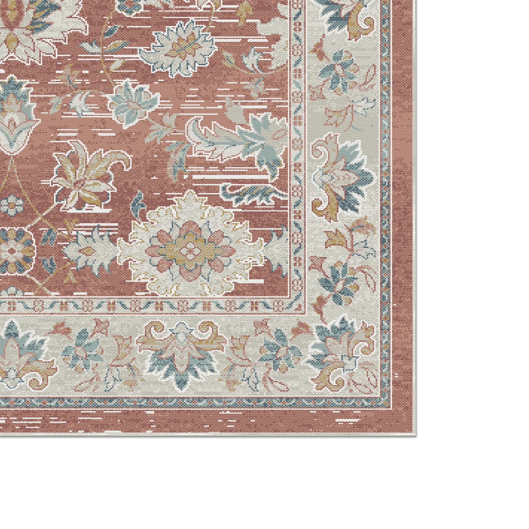 Teppich Ember Terracotta