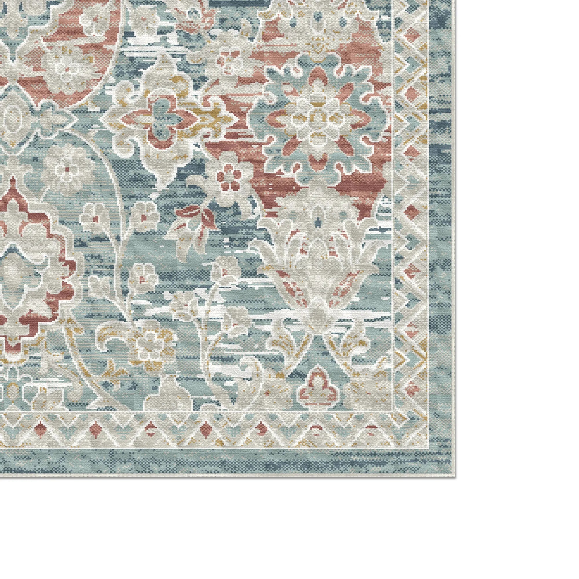 Dynastie Heritage Damast Blau