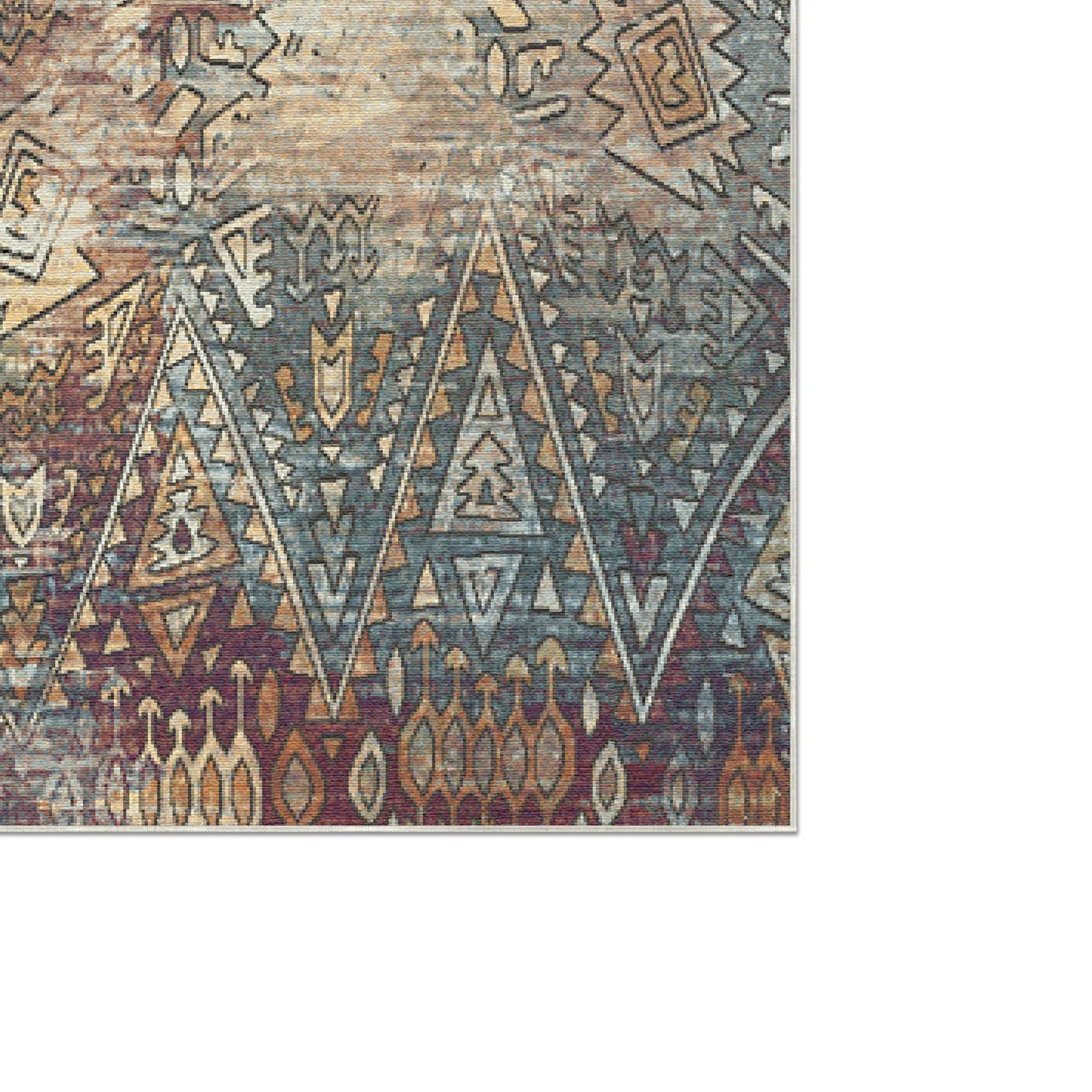 Wien Fusion Abstrakter Tribal Teppich