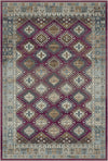 Khiva Pflaume Tribal Teppich Pflaume
