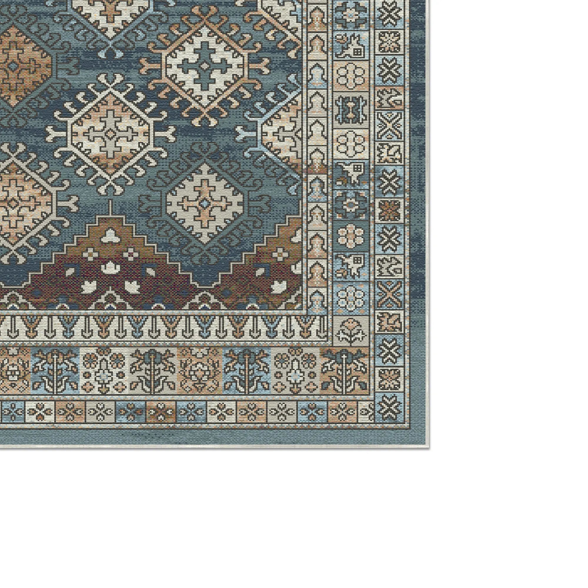 Samarkand Himmel Tribal Teppich