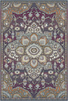 Sevilla Pflaume Heritage Teppich Pflaume