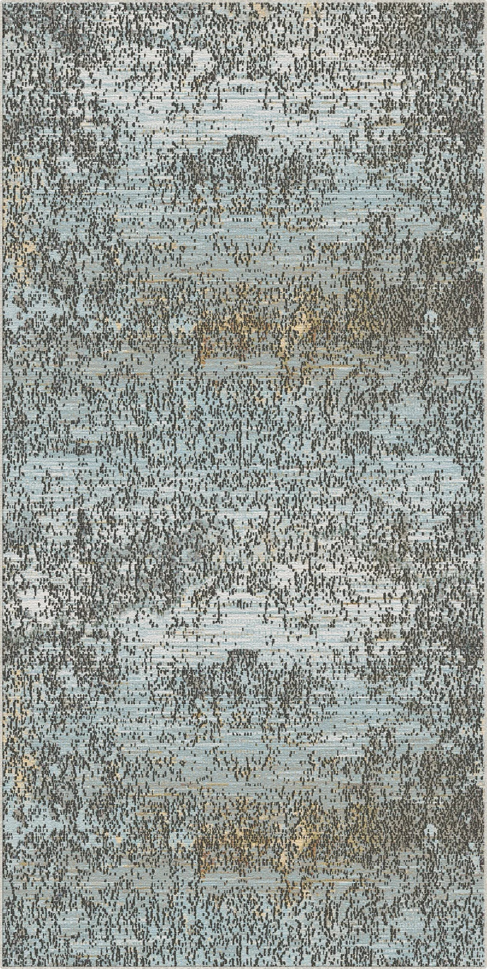 Genf Silber Abstrakter Teppich
