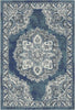 Valencia Blue Heritage Medallion Teppich 