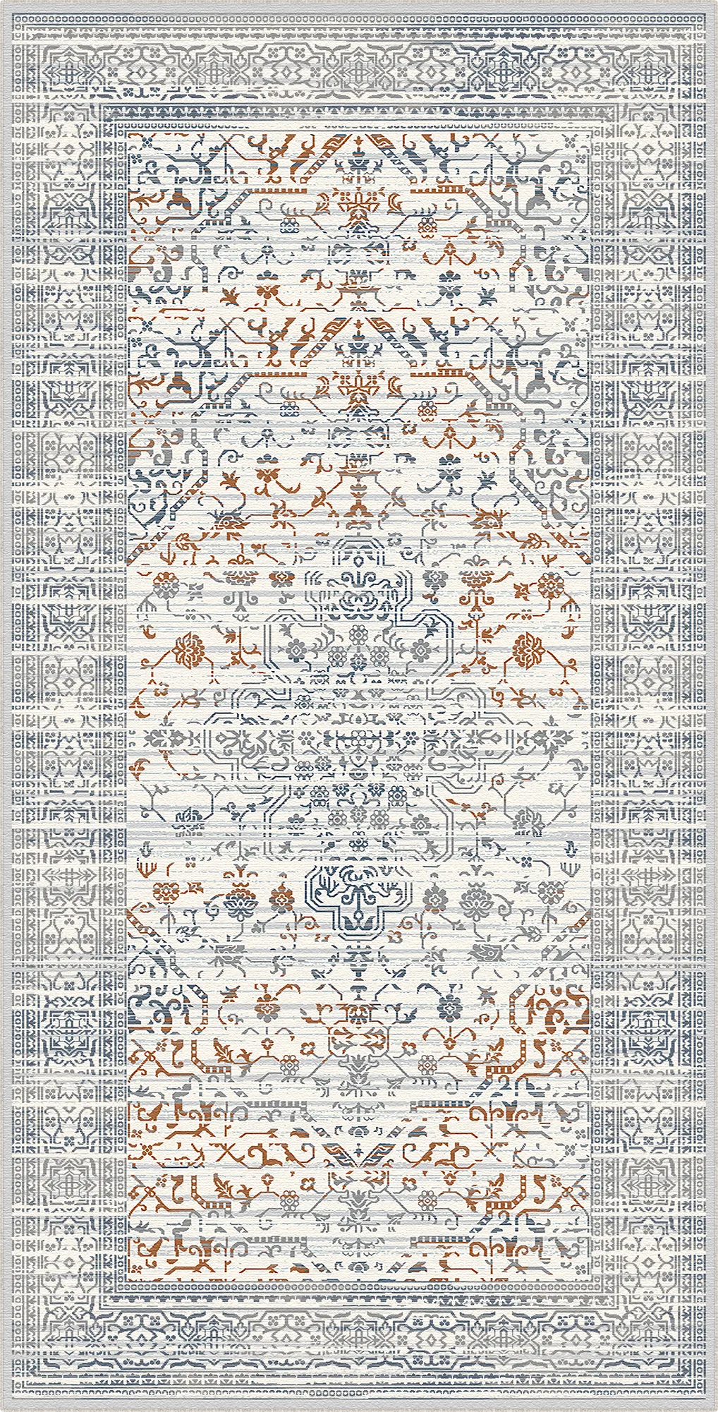 Olympus Terra Floral Waschbarer Teppich