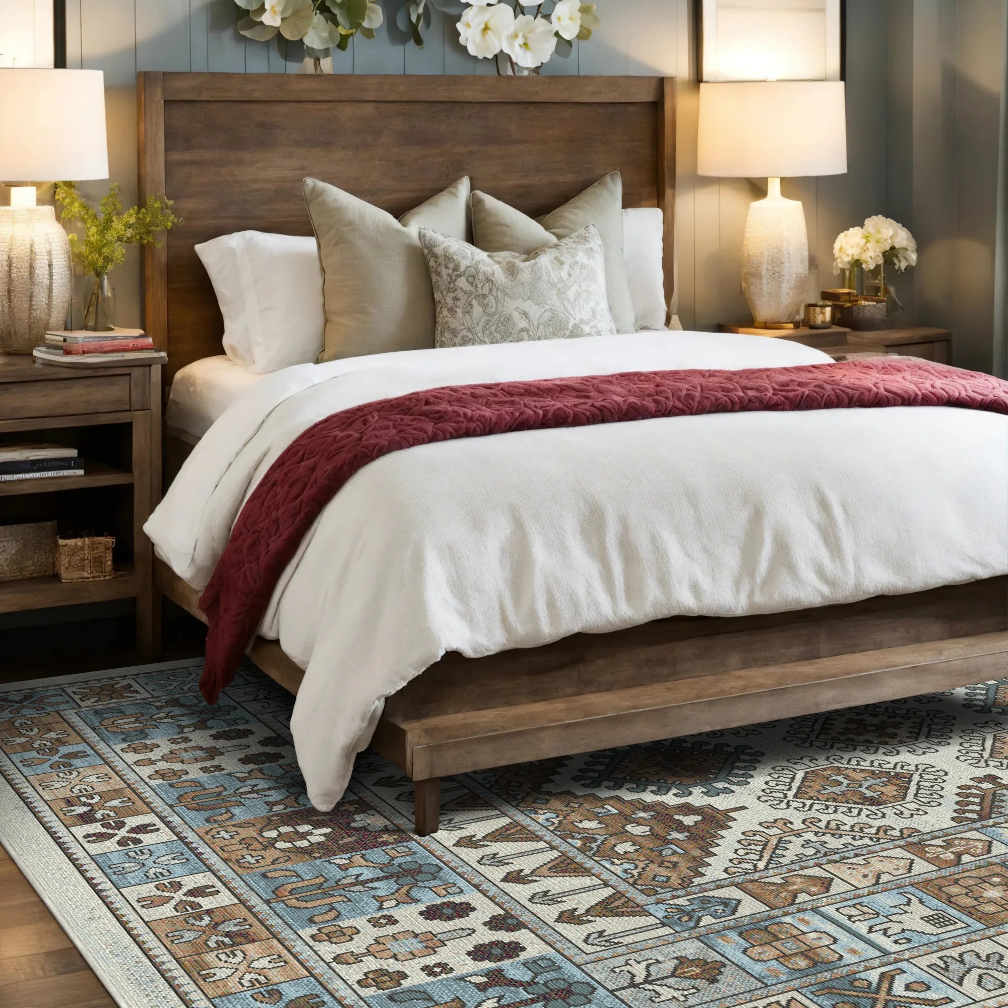 Anatolia Earth Tribal Kilim Teppich