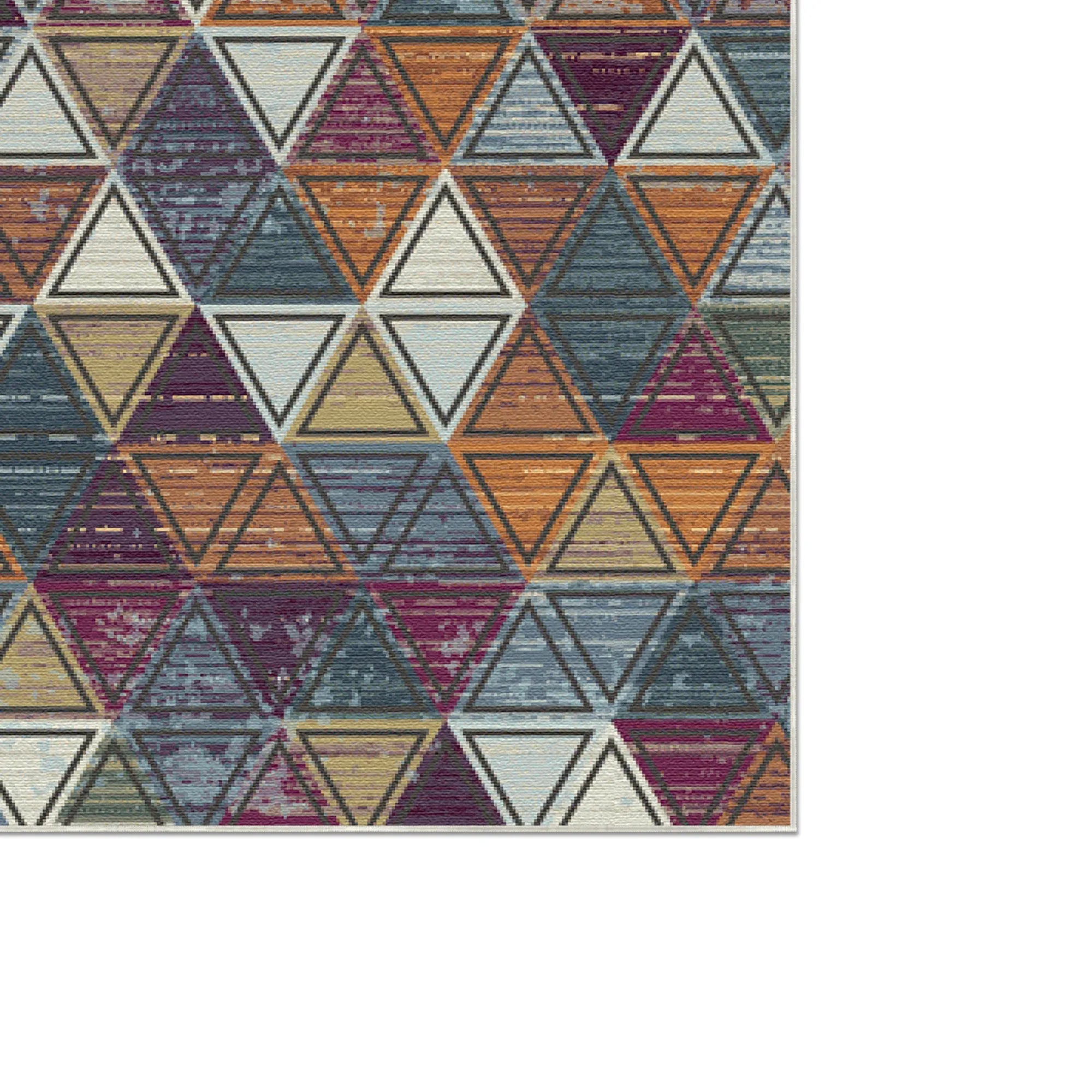 Mosaic Prism Geometrischer Abstrakter Teppich