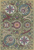 Buchara Olive Exotic Medallion Teppich 