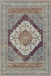Loom Amber Paisley Floraler Teppich Pflaume