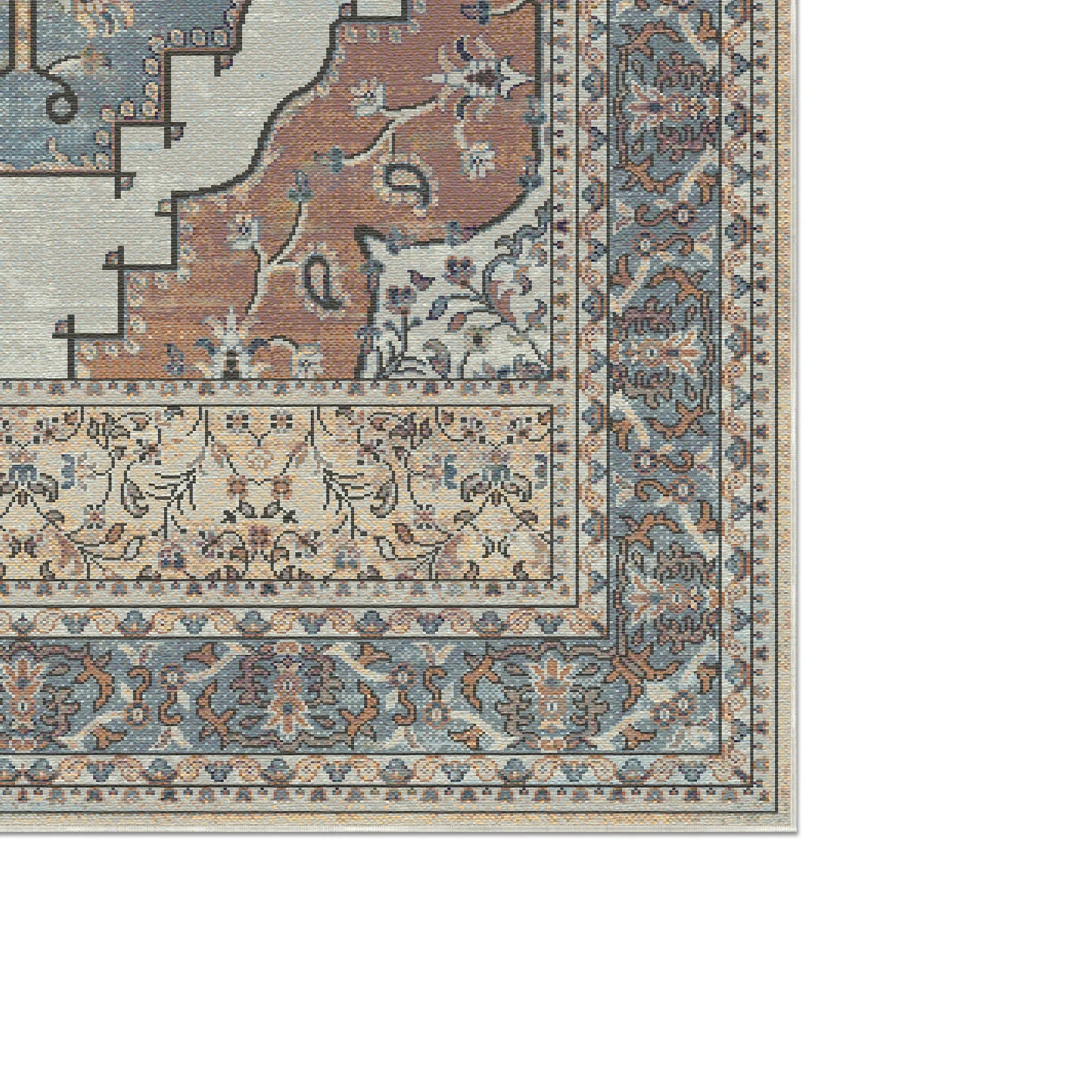 Loom Oasis Paisley Floraler Teppich