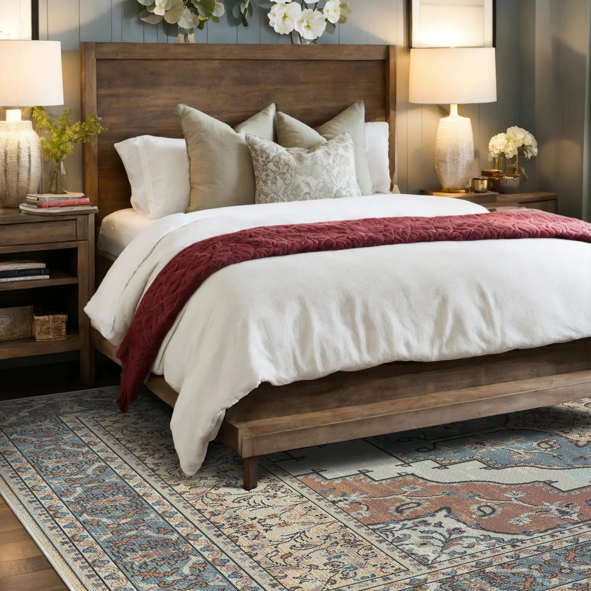Loom Oasis Paisley Floraler Teppich