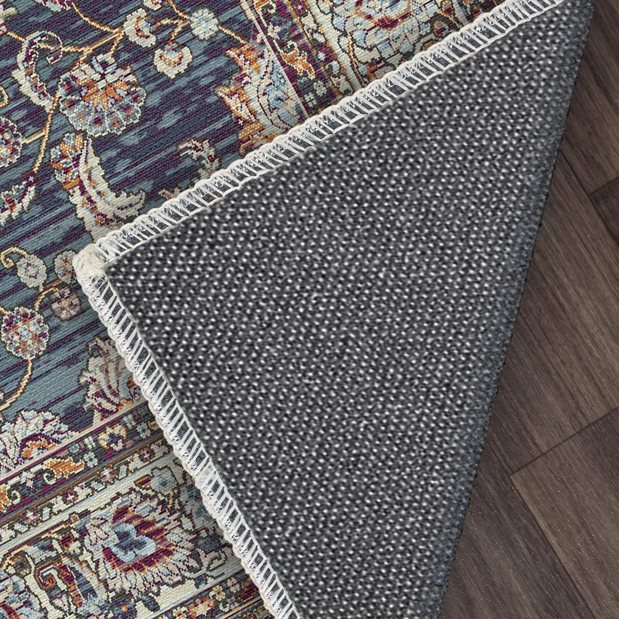 Royal Vine Indigo Floral Teppich