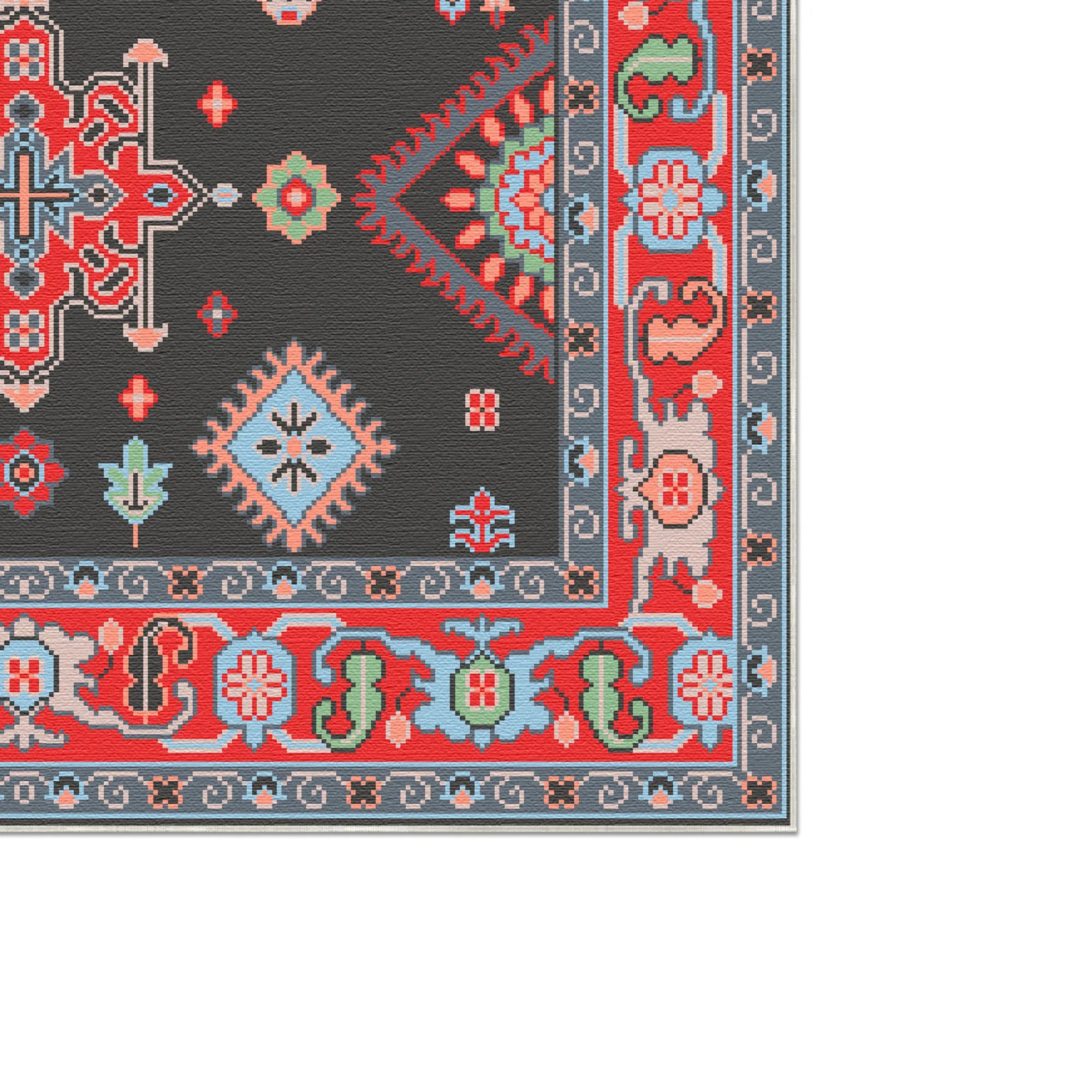 Ararat Obsidian Medaillon Stammesteppich