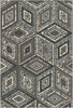 Urban Grey Tribal Diamond Teppich 