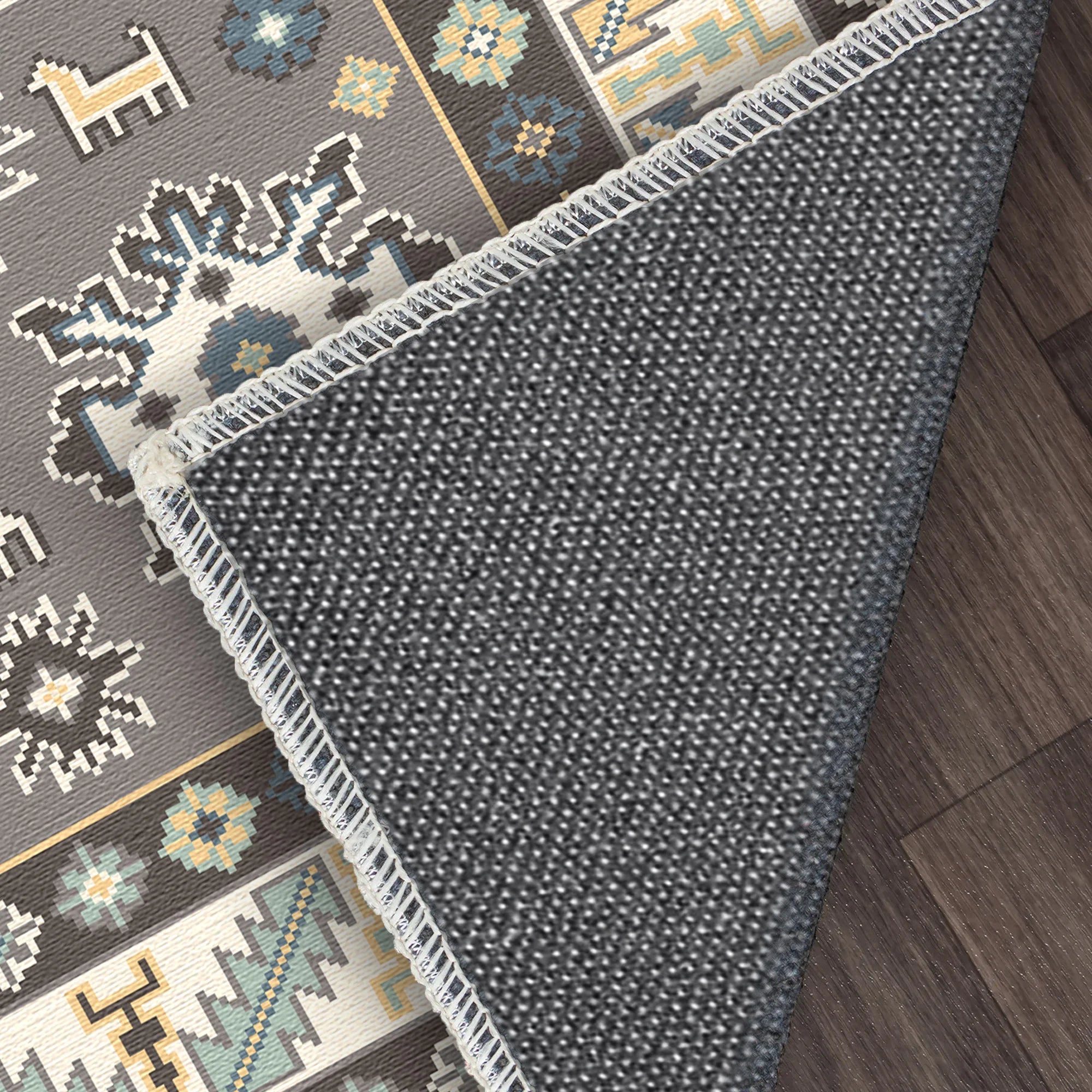 Astraea Esche Tribal Medaillon Teppich