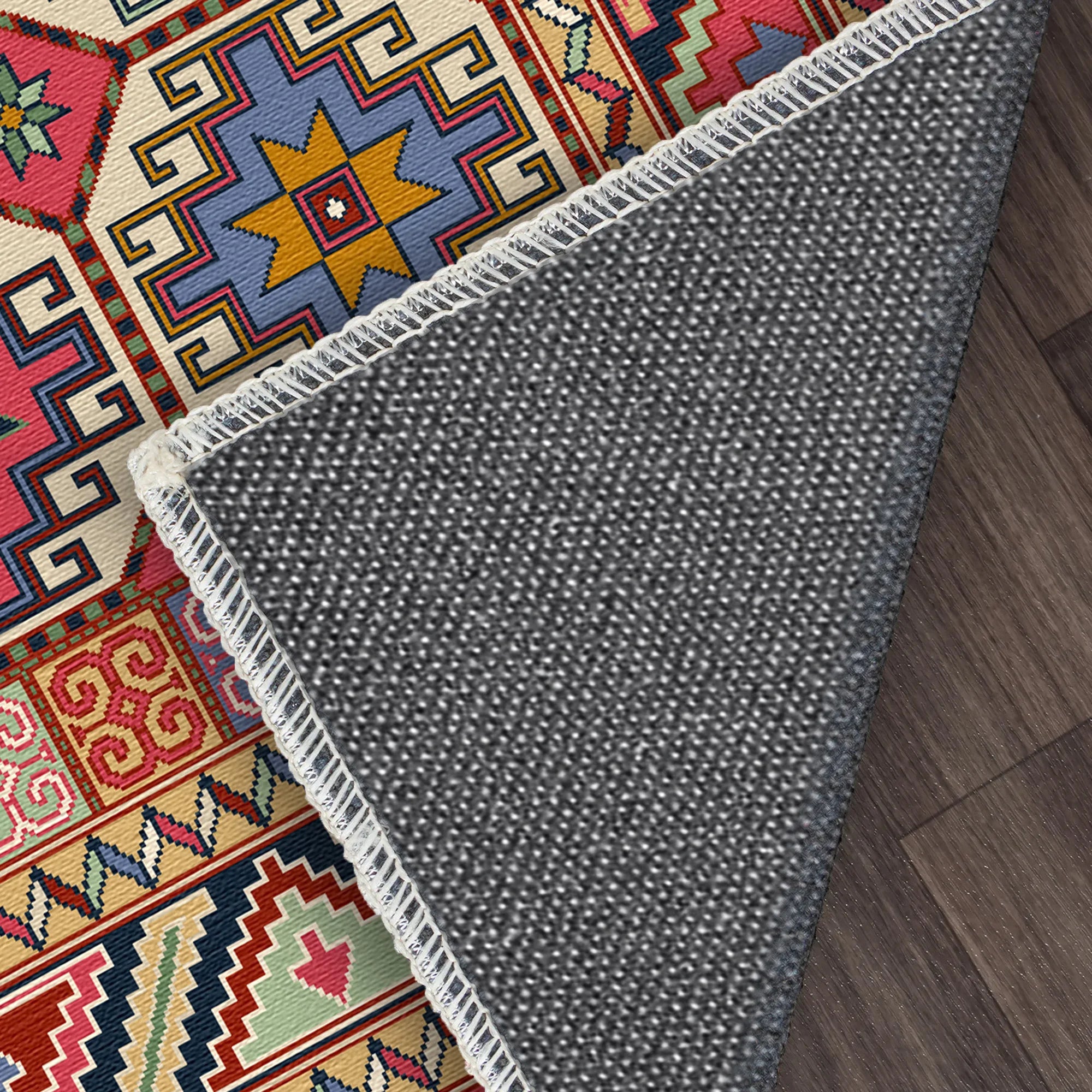 Nova Rose Mosaik Geometrischer Teppich