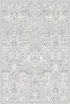 Lana Flieder Horizont Abstrakter Teppich Lila