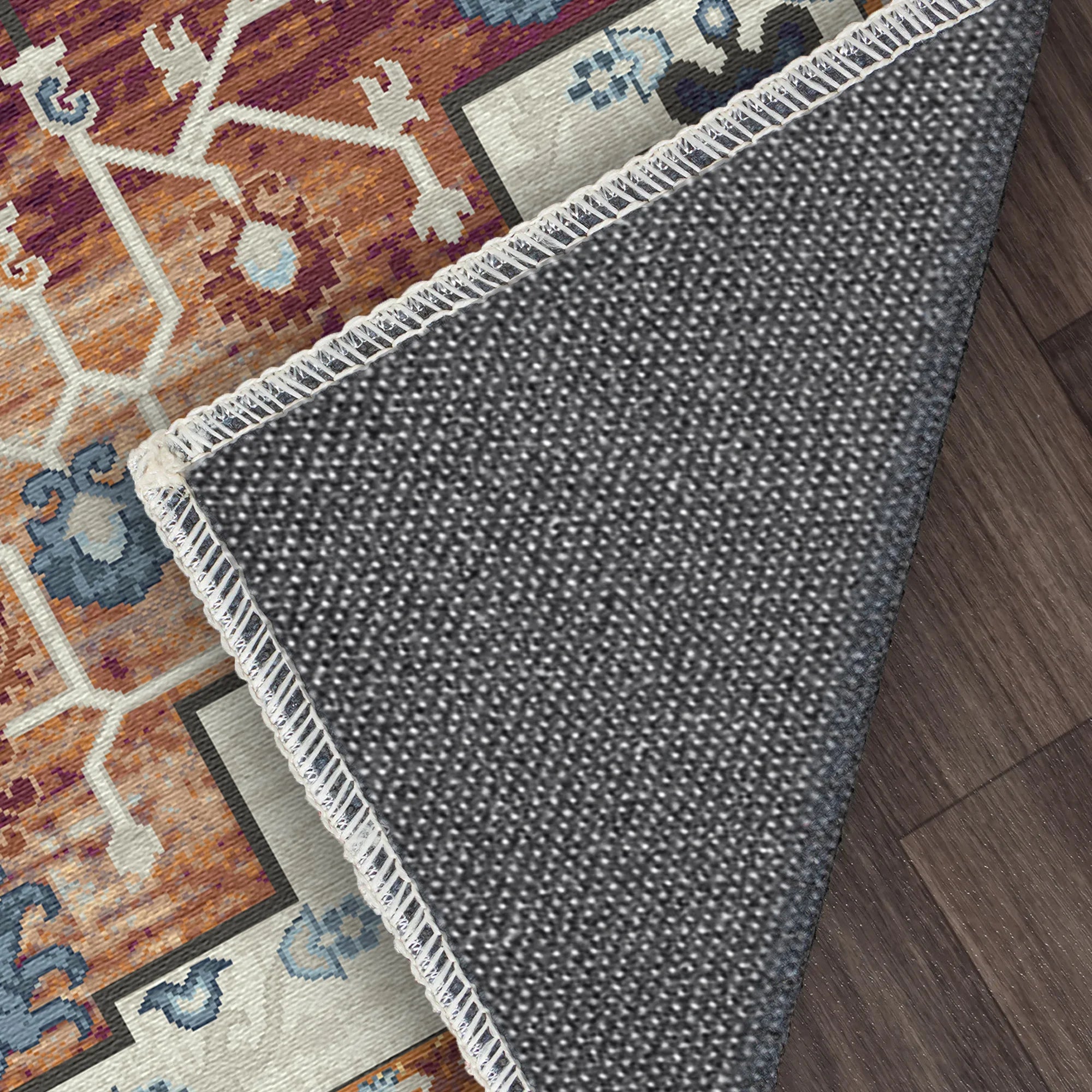 Rowan Rust Emblem Medaillon Teppich