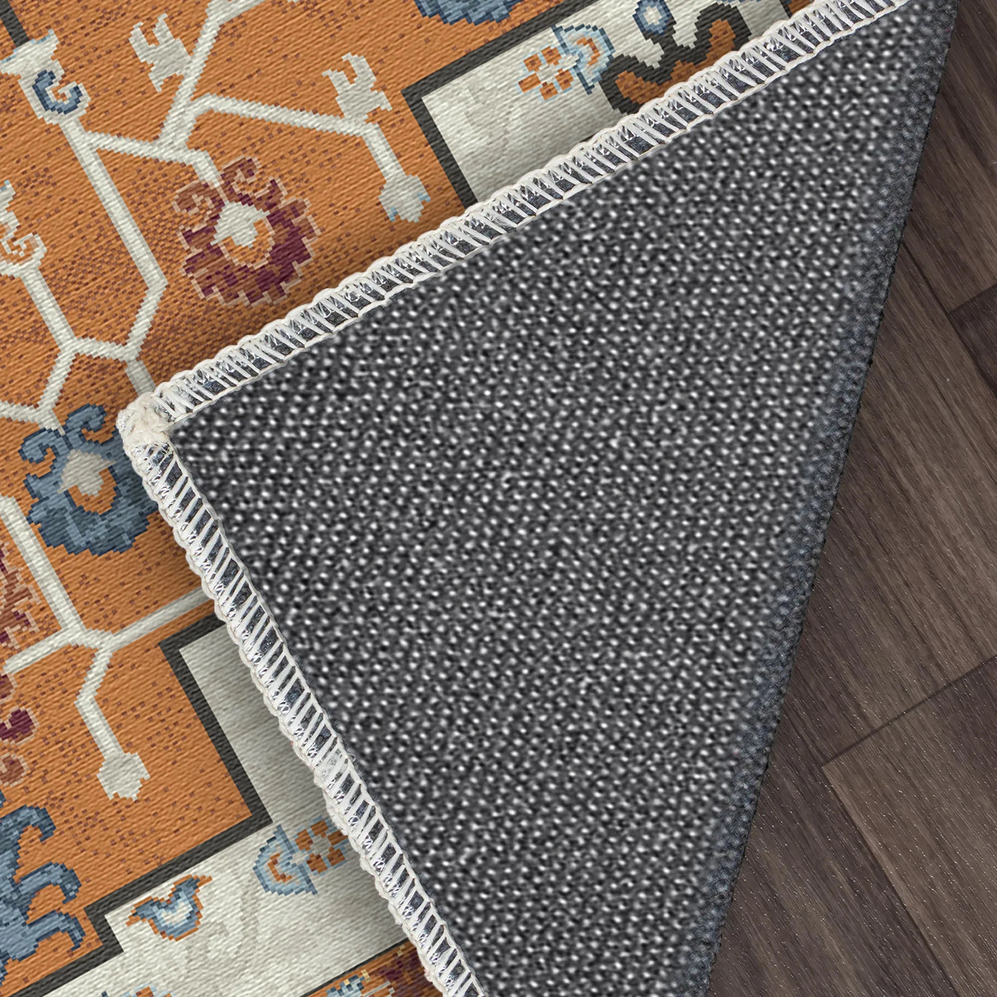 Aurelia Amber Emblem Medaillon Teppich