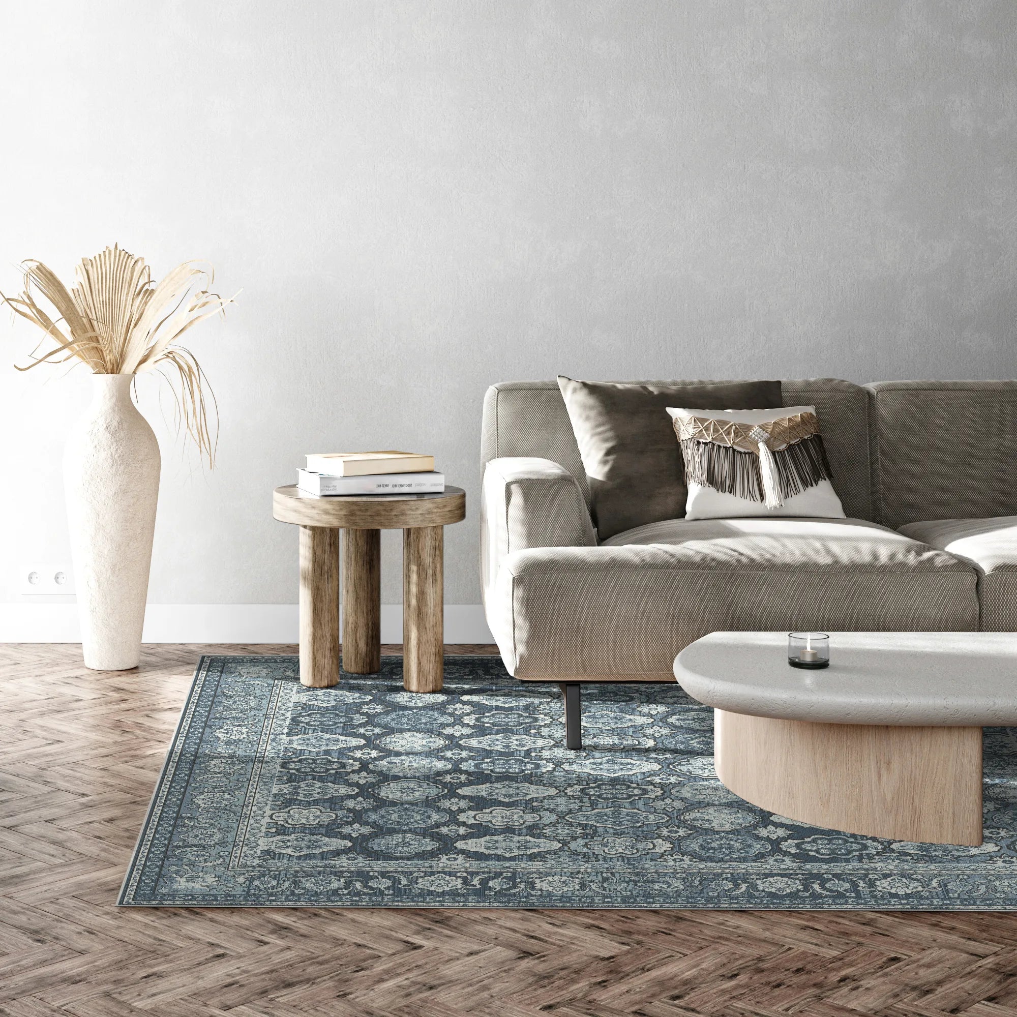 Azure Mosaik Zenith Teppich