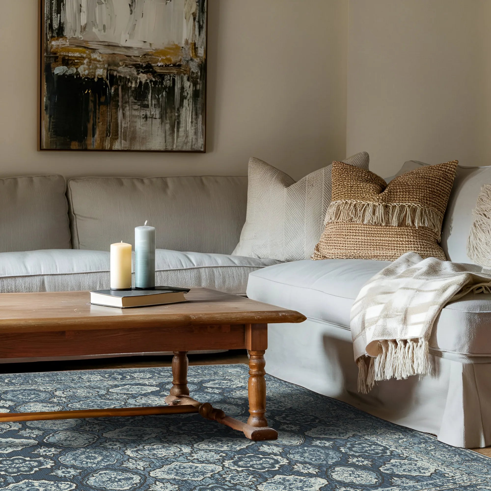 Azure Mosaik Zenith Teppich