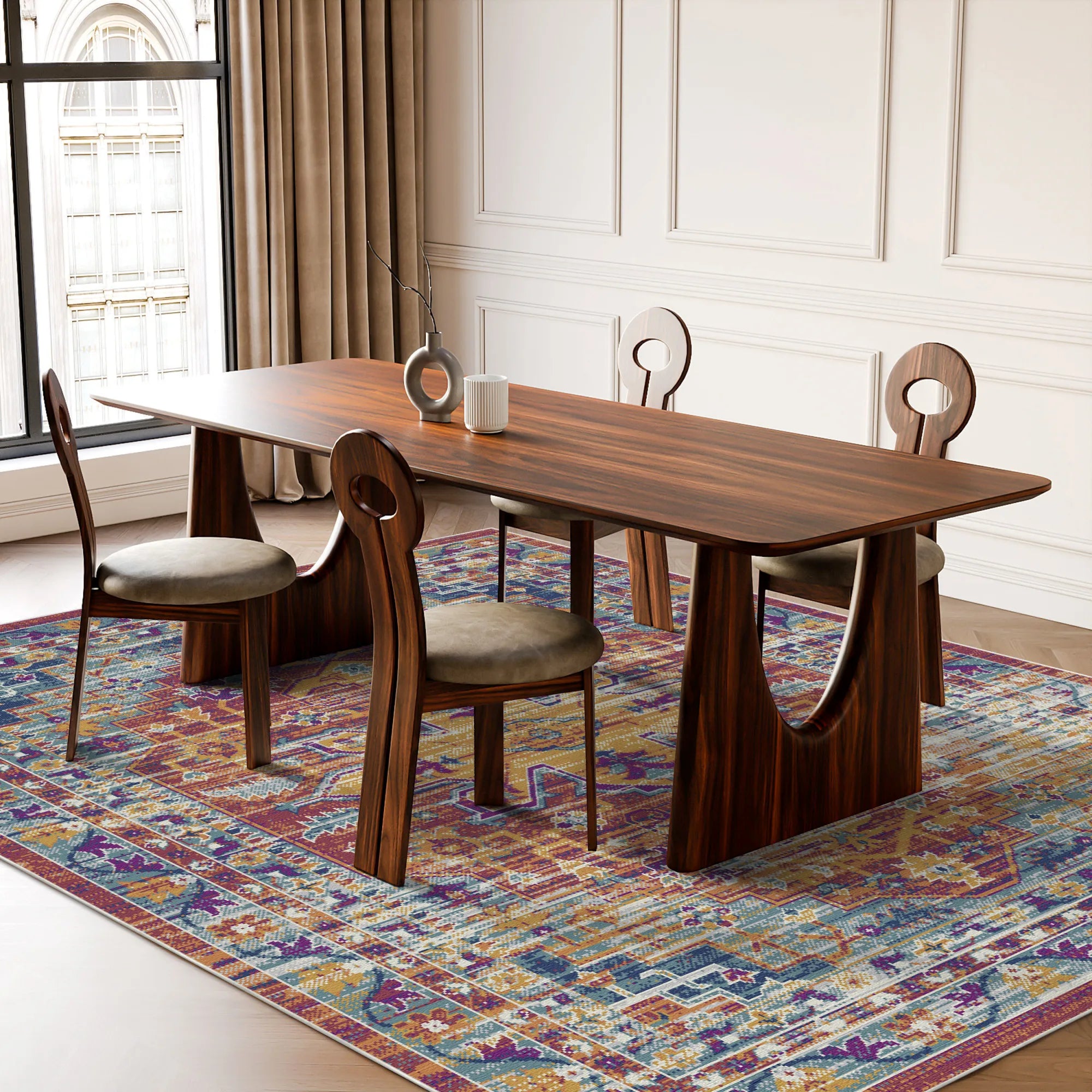 Ember Stern Meridian Teppich