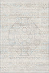 Stellar Frost Geometrischer Teppich Creme