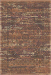 Vesper Kupferstein Geometrischer Teppich Orange