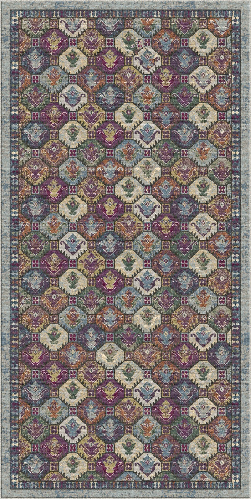 Nacht Juwel Mosaik Teppich