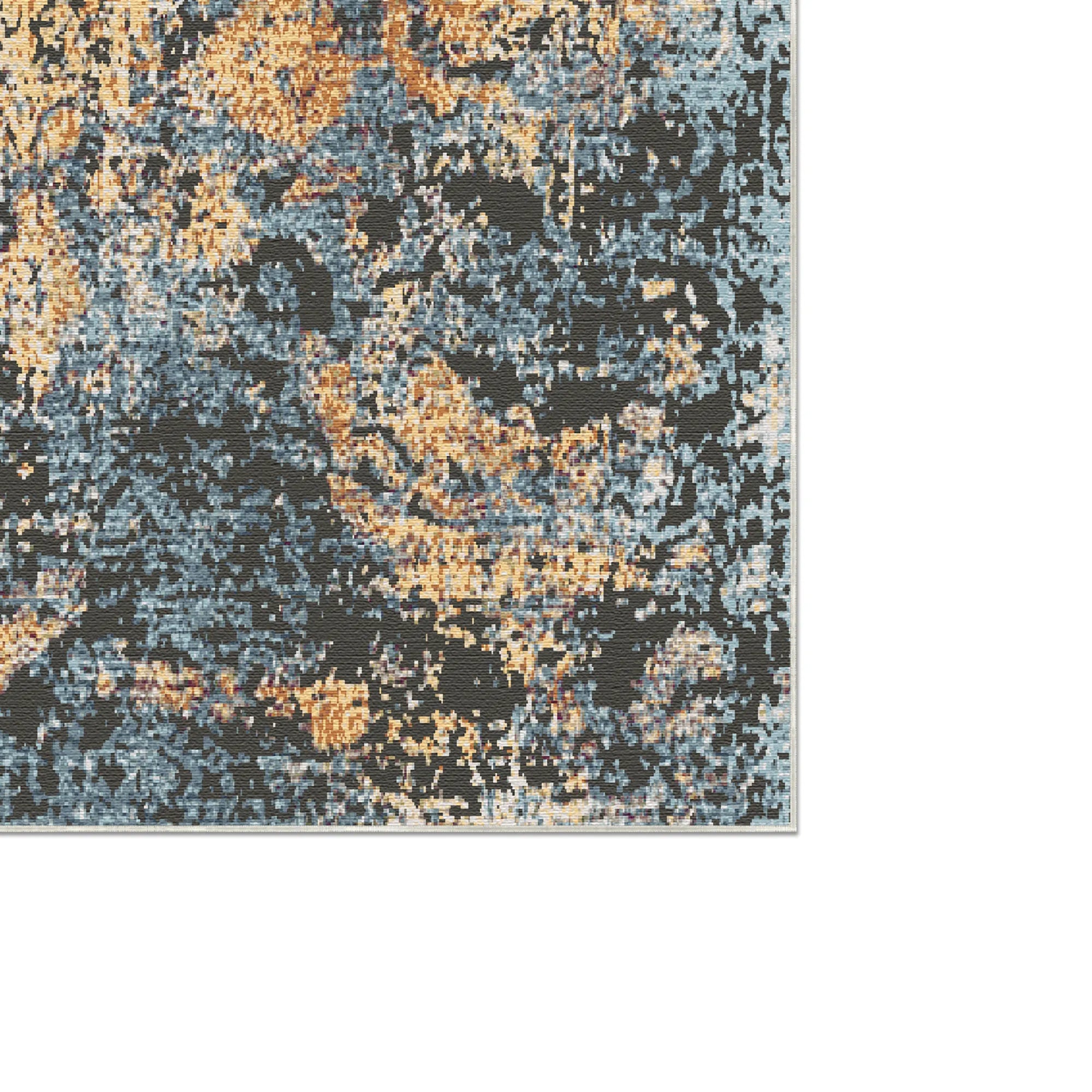Azur Herd Medaillon Teppich