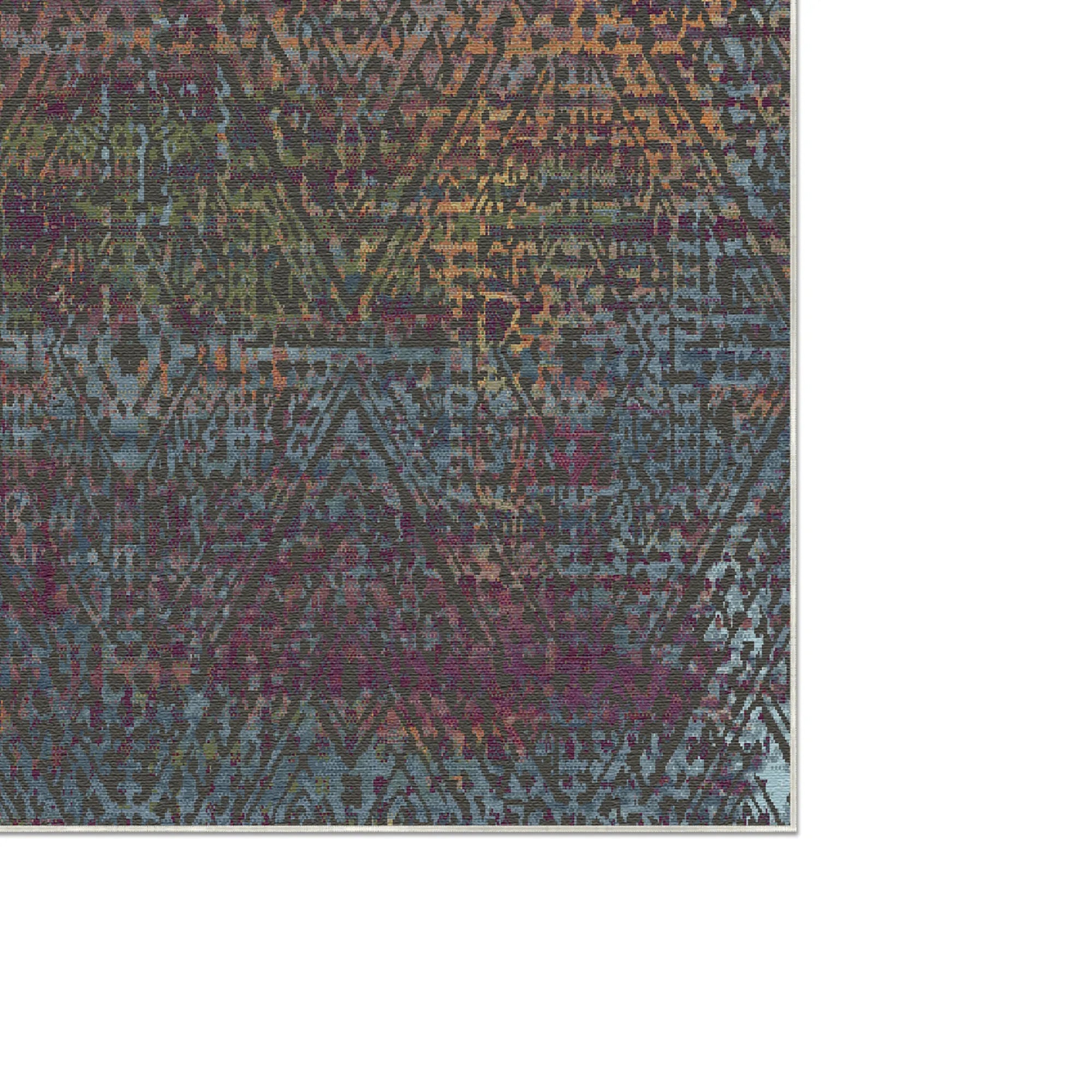 Mystischer Horizont Gitter Teppich